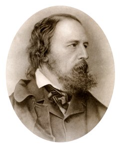 Alfred, Lord Tennyson, engelsk digter, 1909. af M Arnault