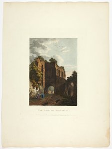 Dolabella-buen, planche 35 fra Ruinerne fra Rom af M. Dubourg
