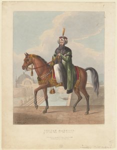 Portræt af Mahmud II 1785-1839, Sultan af Det Osmanniske Rige, 1829 af M. Gauci
