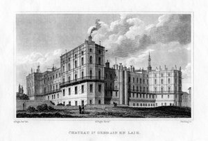 Chateau de Saint Germain en Laye, Paris, c1830