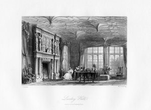 Tegnestuen, Loseley Hall, Guildford, 1800-tallet.