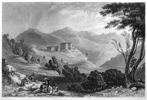 Landsbyen Naree, Indien, c1860.