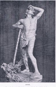 Adam, fra The Magazine of Art 1893, Cassell and Company af M. Lavergne