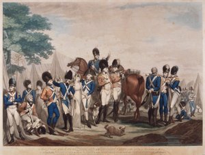 Soldater fra Loyal Associated and Volunteer Corps i City of Westminster, 1799 af M Place