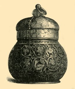 Ivory box, 750- 850 AD, 1881. dani af M Sullivan