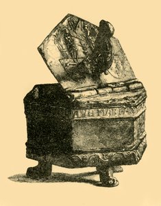 Pewter container, c1300, 1881. dani af M Sullivan