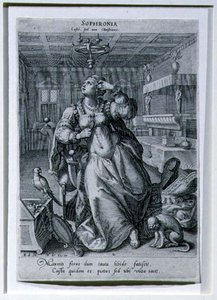 Sophronia, fra en serie, der skildrer 
