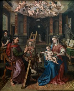 Sankt Lukas maler jomfruen