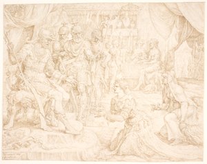 Judith før Holofernes af Maarten van Heemskerck