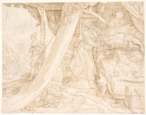 Judith skærer hovedet af Holofernes af af Maarten van Heemskerck