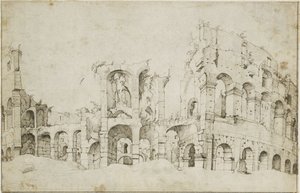 Maarten van Heemskerck - Rom, Colosseum af Maarten van Heemskerck