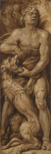 Samson river løven af Maarten van Heemskerck