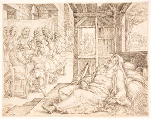 Tobits blindhed af Maarten van Heemskerck