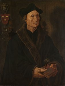 Portræt af Johannes Colmannus af Maarten van Heemskerk