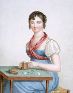 Trykkeren, graveret af Augrand, ca. 1816
