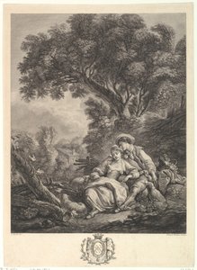 Pensant-ils à ce Mouton Tænker de på fårene, slutningen af det 18. århundrede. af Madame Jourdan