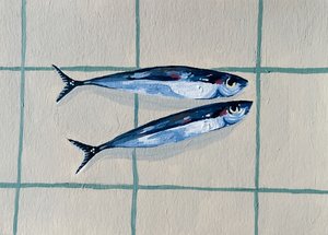 To blå fisk af Madison Phipps