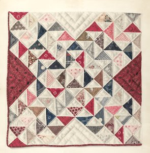 Patchwork Quilt af Mae A. Clarke