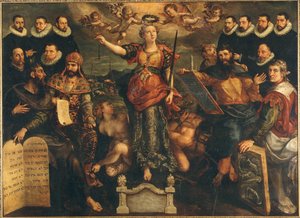 Tribunalet for Brabant Mønt i Antwerpen, 1594.
