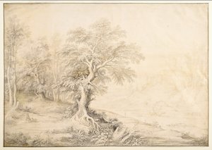 Flodlandskab af Maerten de Cock