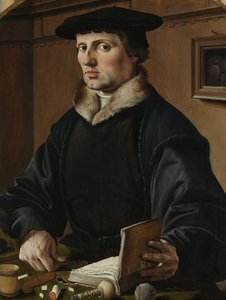 Portræt af en mand, muligvis Pieter Gerritsz Bicker, 1529