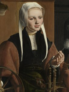 Portræt af en kvinde, muligvis Anna Codde, 1529