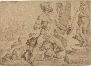 Patriarken Simeon af Maerten van Heemskerck