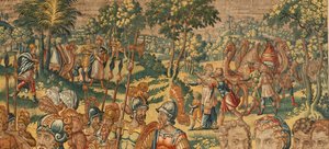 Historien om Gideon, Hebræernes dommer og kriger, slutningen af det 16. århundrede (tæppe)