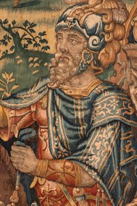 Historien om Gideon, slutningen af det 16. århundrede (silke og uld) af Maerten van Heemskerck