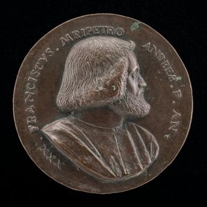 Francesco Malipiero, venetiansk patricier, bror til Vincenzo [forside], 1523.