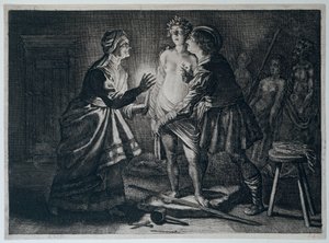 Pygmalion forelsker sig i sin statue