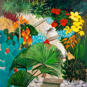 Exotic Gardens, 2013 (akryl på lærred)