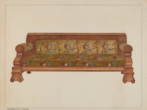 High Back Lounge, ca. 1938. af Magnus S. Fossum