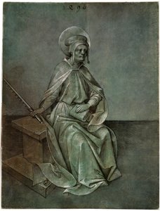 Apostlen Simon, 1496. af Mair von Landshut