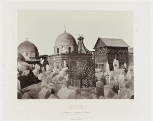 Se på en begraafplads i Damaskus (Syrien/Groups of Tombs - Damaskus) Gammel arkitektur: Egypten, Grækenland, Lilleasien: Fotoalbum (serietitel)