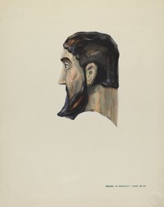 Bulto, ca. 1938.
