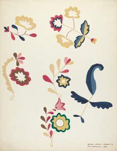 Design fra en foreslået portefølje af Majel G. Claflin