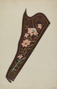 Pistolhylster, 19351942. af Majel G. Claflin