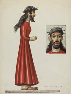 Santo Christo, ca. 1937. af Majel G. Claflin