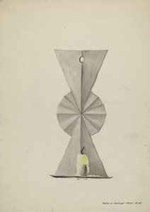 Tin Sconce, 19351942. af Majel G. Claflin