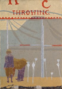 The Coconut Shy, ca. 1920 (olie på lærred)