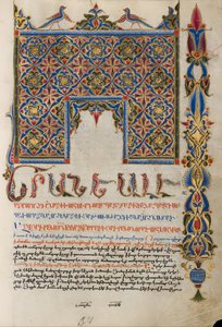 Dekoreret Incipit -side