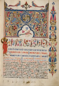 Dekoreret Incipit -side