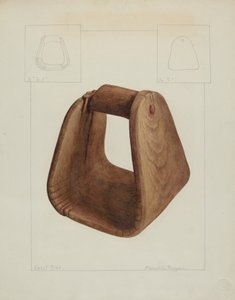 Sadelbøjle, ca. 1938.