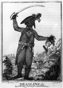 Jean Jacques Dessalines, leder af den haitiske revolution, 1806. af Manuel Lopez