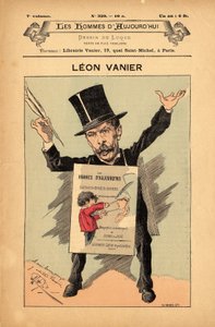 Forside til The Men of Today, nummer 320, illustration af Manuel Luque (1854-1919): Tekst af Paul Verlaine - Vanier Leon (1847-1896)