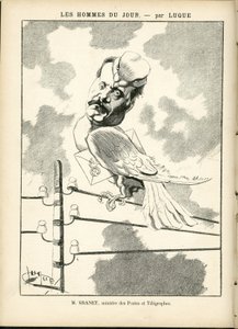 Illustration af Manuel Luque (1854-1919) i La Caricature (1880) af Manuel Luque