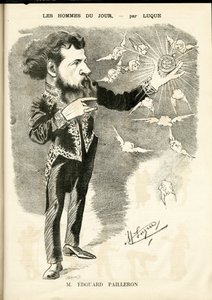 Illustration af Manuel Luque (1854-1919) i La Caricature (1880) af Manuel Luque