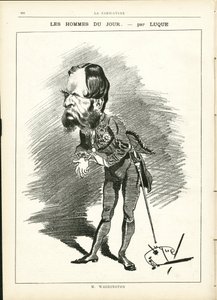 Illustration af Manuel Luque (1854-1919) i La Caricature (1880) af Manuel Luque