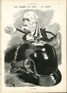 Illustration af Manuel Luque (1854-1919) i La Caricature (1880) af Manuel Luque